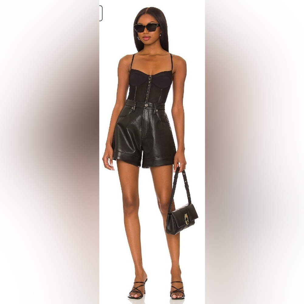 NWT - Free People Intimately Night Rhythm Corset Bodysuit in Black - Size S - Picture 5 of 5